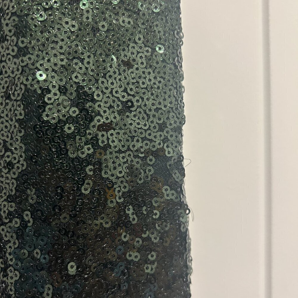 Gianni Bini Green Sequin Leggings Women’s Size M - Picture 8 of 9